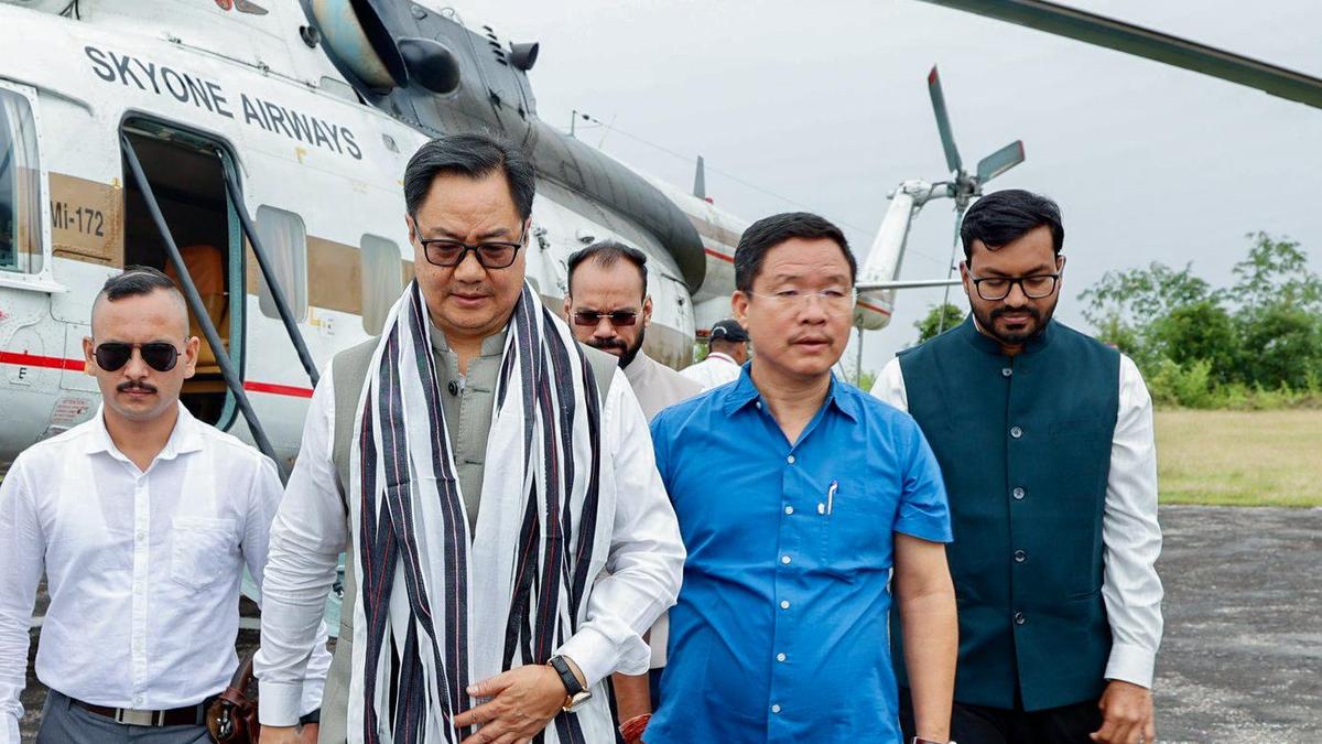 Kiren Rijiju on two-day visit to Mizoram for Dampa bypoll campaign