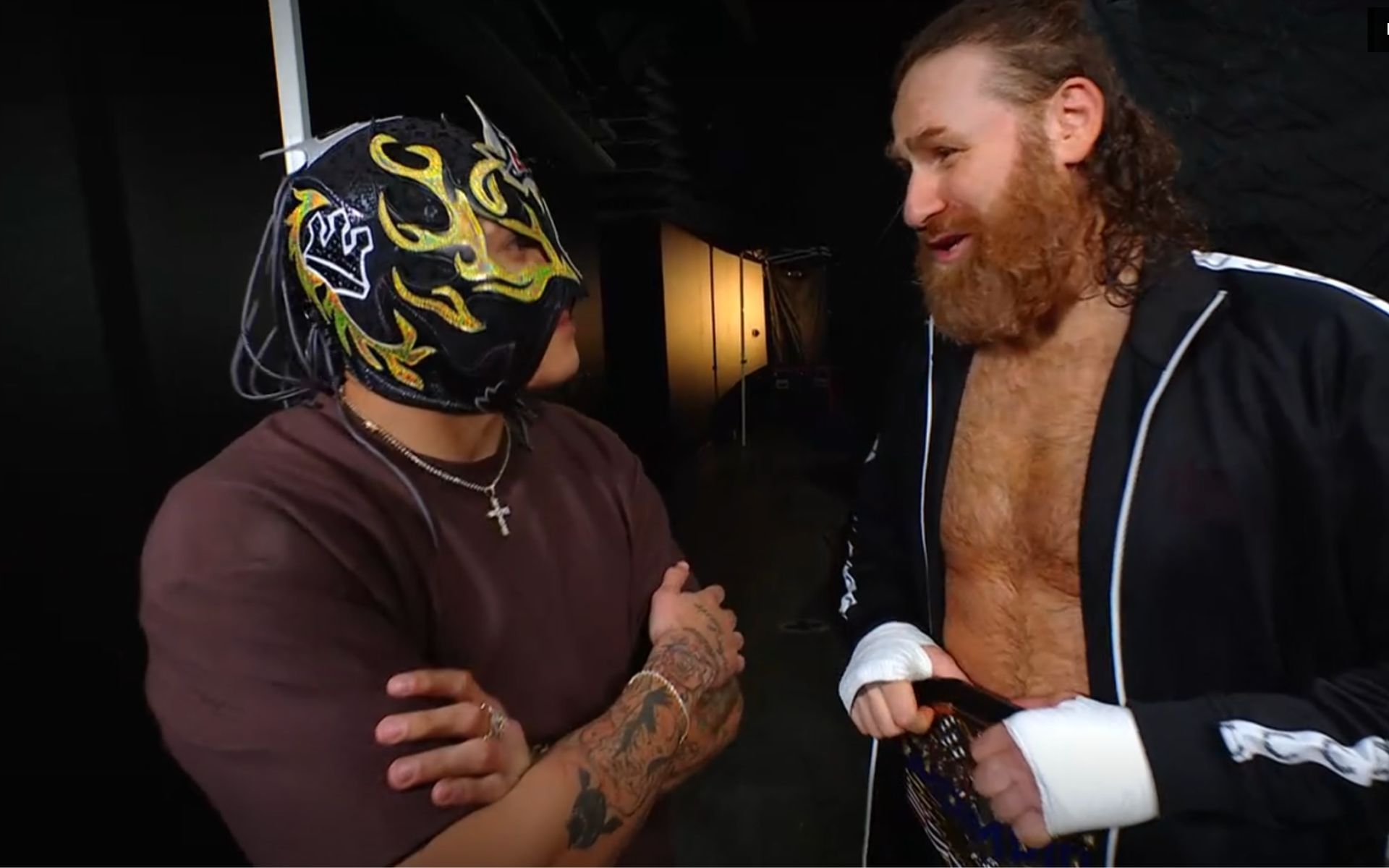 Sami Zayn's former partner spotted in the background on SmackDown; he's been absent for 3 months