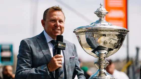 Leigh Diffy Issues Cheeky Apology to NASCAR Driver After Broadcasting Slip-Up