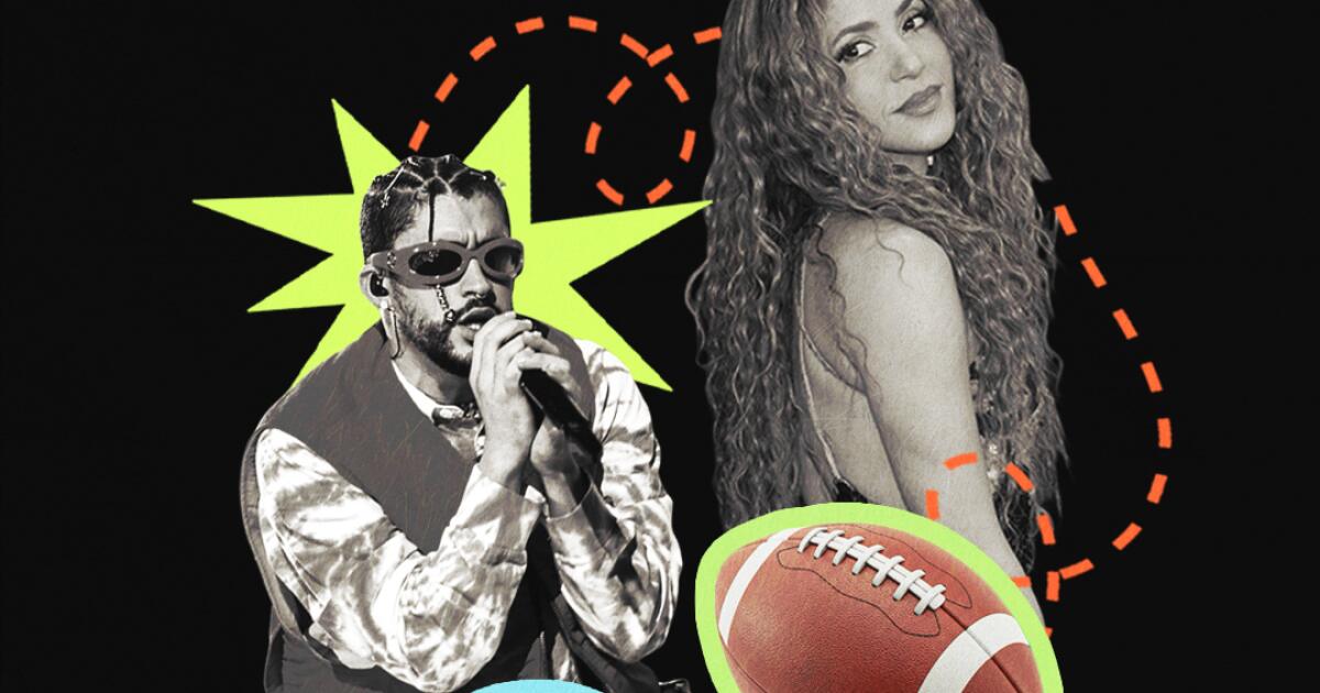 Shakira supports a Bad Bunny Super Bowl halftime show