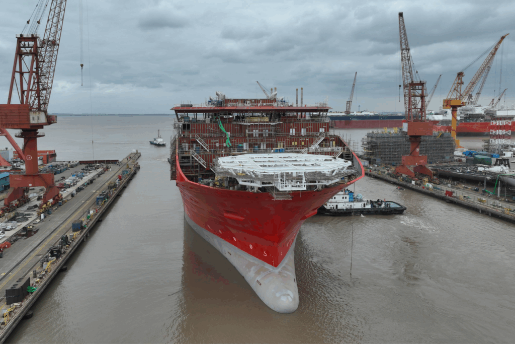 ‘World’s largest’ cable laying vessel launches, sea trials on schedule
