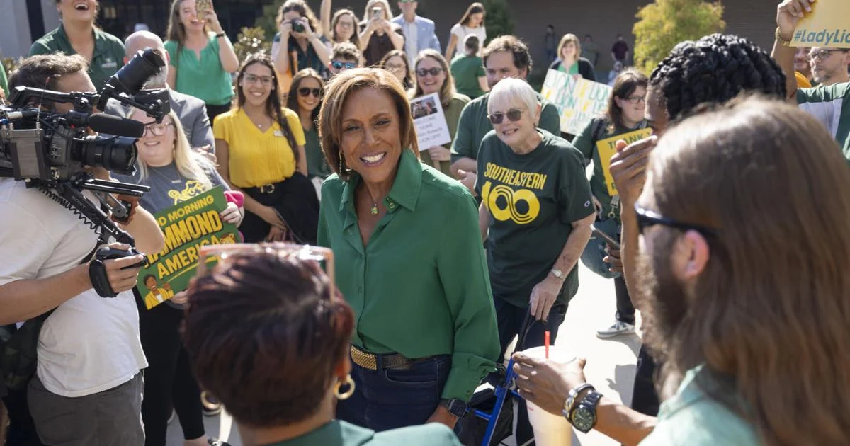 Southeastern dedicates center for ABC News' Robin Roberts