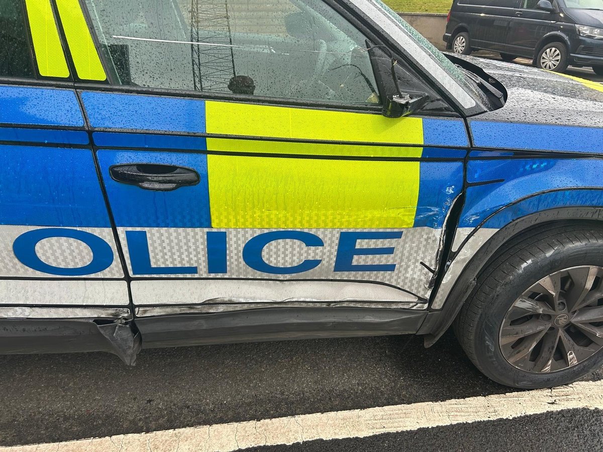 Two police vehicles rammed in separate Cookstown and Jonesborough incidents