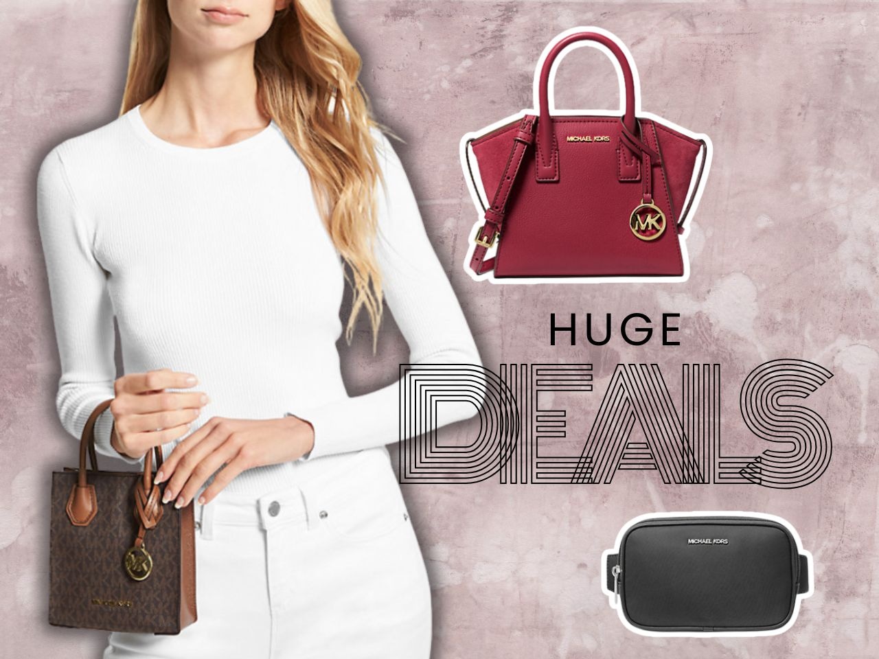 Michael Kors mini handbags & crossbodies are on extra sale if you shop today
