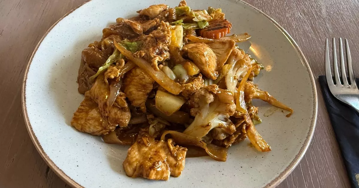 I had Thai food in a homely restaurant in one of the best places to live in Cambs
