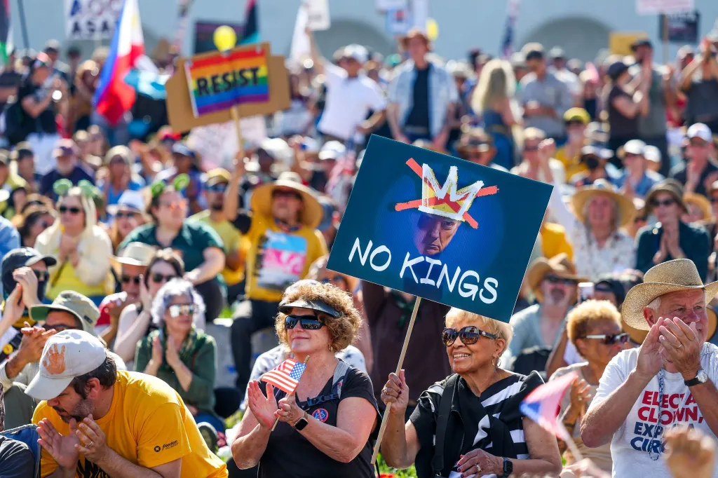 Let's build on momentum of 'No Kings' rallies