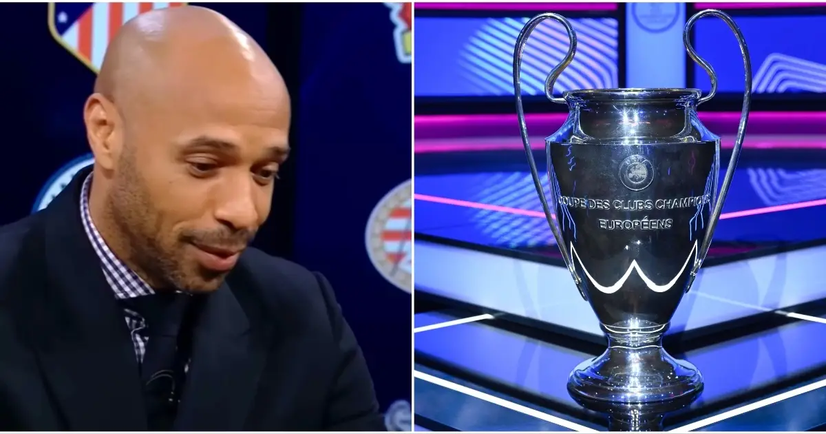 Thierry Henry Names the 3 Teams That Can Win Champions League