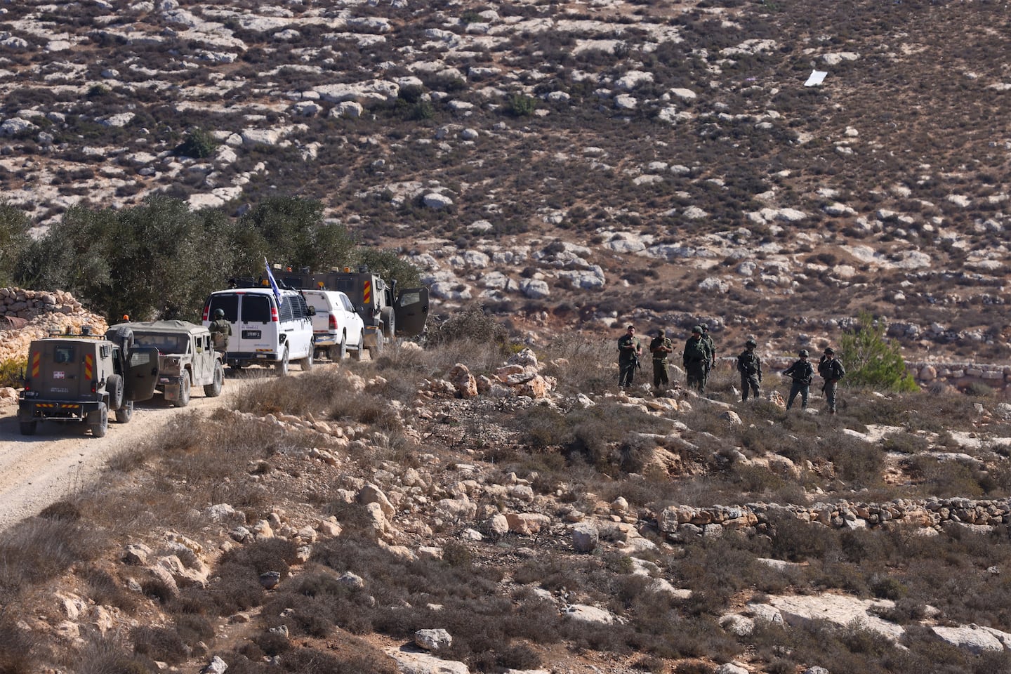 Israeli settlers appear to beat Palestinian farmers on video