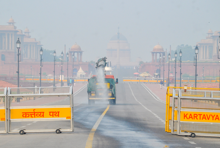 Delhi chokes on post-Diwali smog, air quality dips to ‘very poor’ levels
