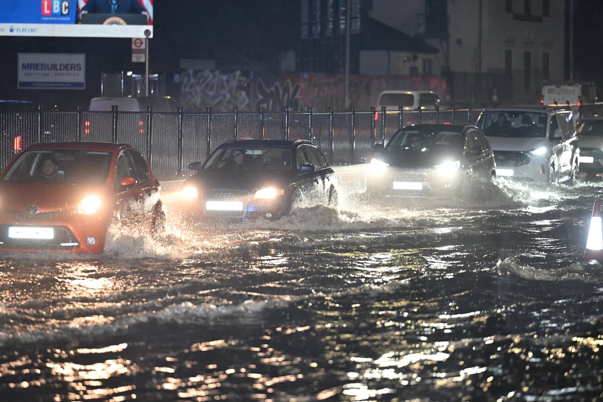 The three London areas most at risk from flooding