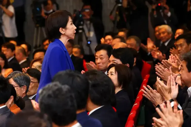 Hardliner Takaichi elected as Japanese premier, shattering glass ceiling
