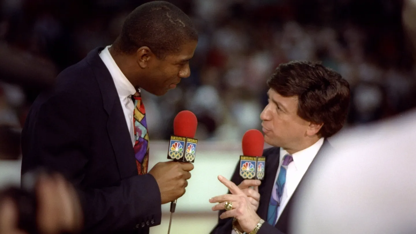 NBA on NBC Returns with Nostalgia for Past Years, and Michael Jordan.