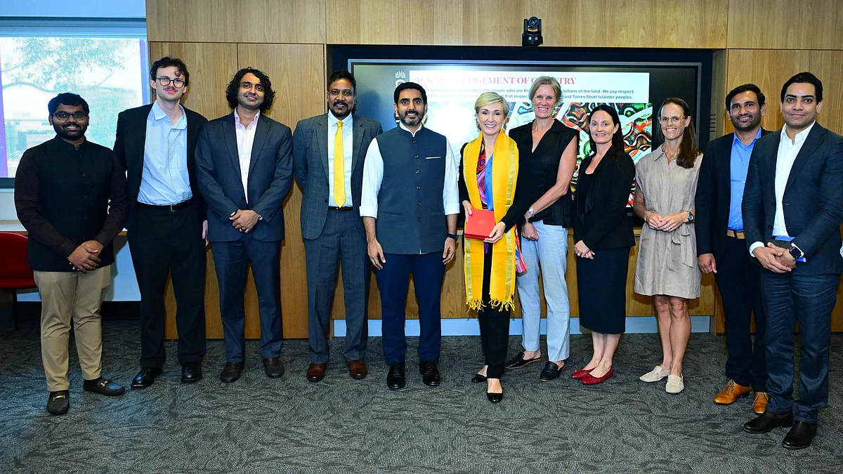 Andhra Pradesh IT Minister Nara Lokesh Invites Australia’s Griffith University To Set Up Sports Centre In India
