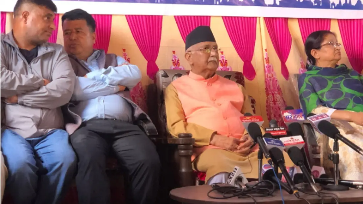 KP Sharma Oli Makes First Public Appearance Since His Resignation Amid Gen Z protest