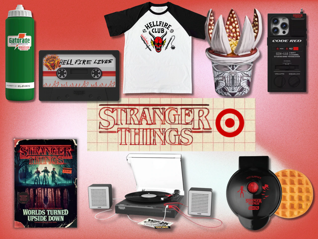 The new Target x 'Stranger Things' Collection brings 1980s style back to life