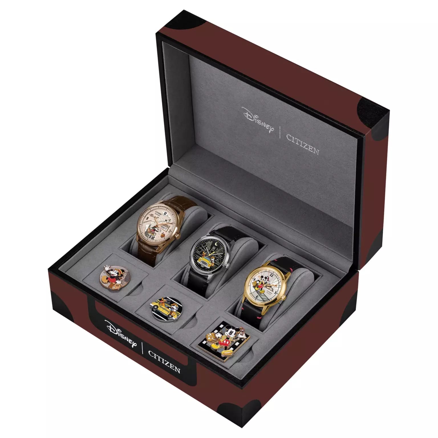 $1200 Mickey Mouse Travel Watch Set by Citizen Available Online