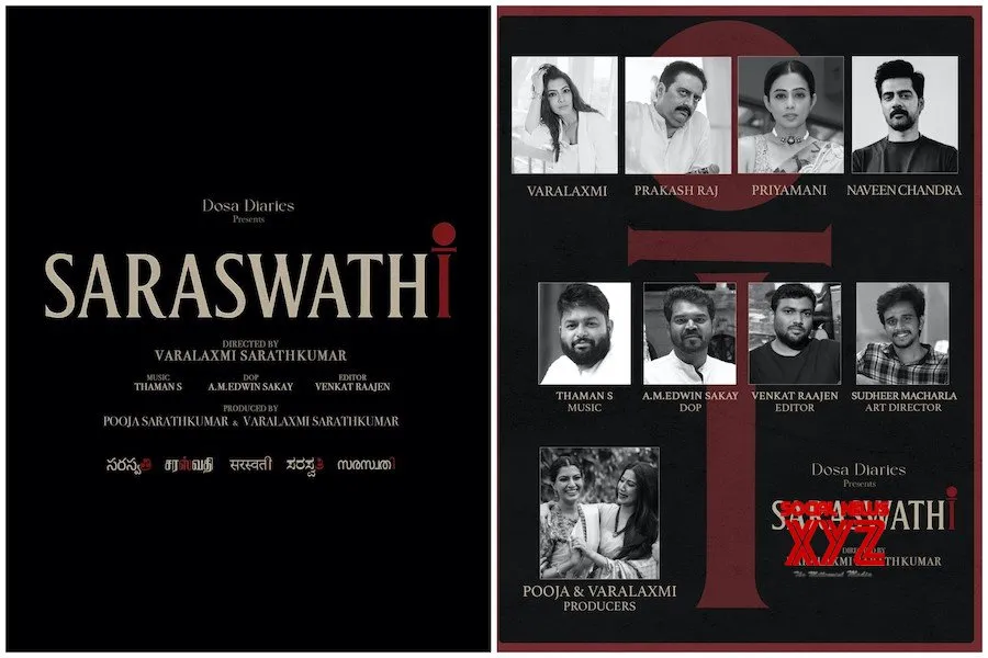 Varalaxmi Sarathkumar Steps Into the Director’s Chair with Saraswathi