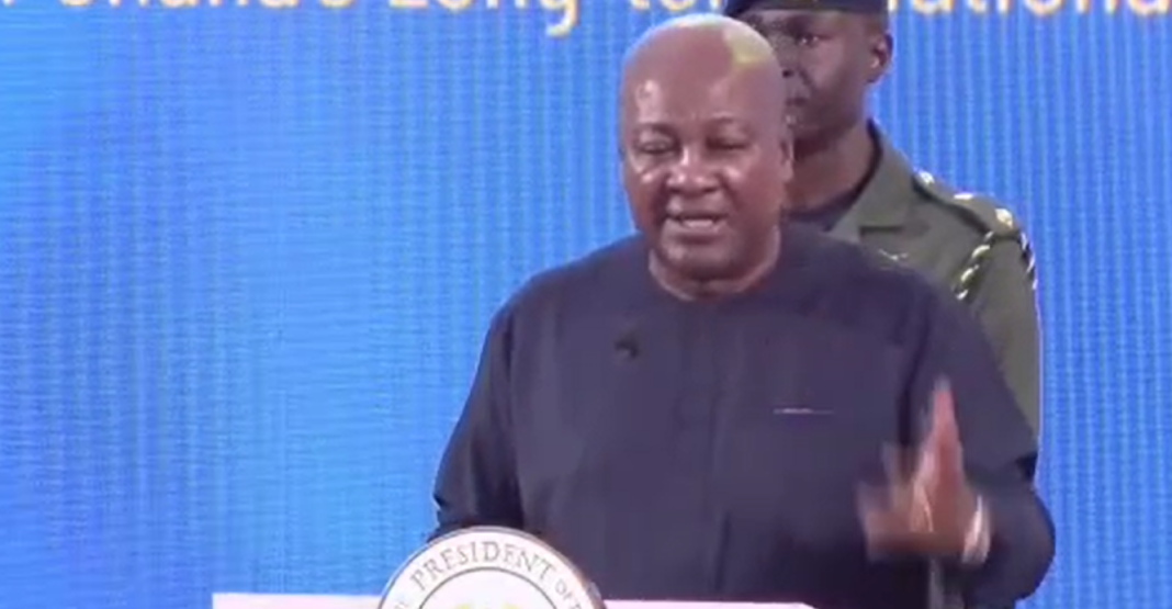 Mahama says Ghana Infrastructure Plan to ensure project continuity and efficient