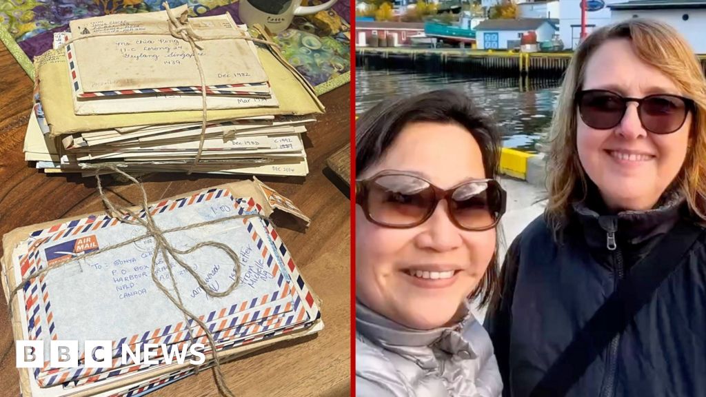 Pen pals from Canada and Singapore meet for the first time after 43 years