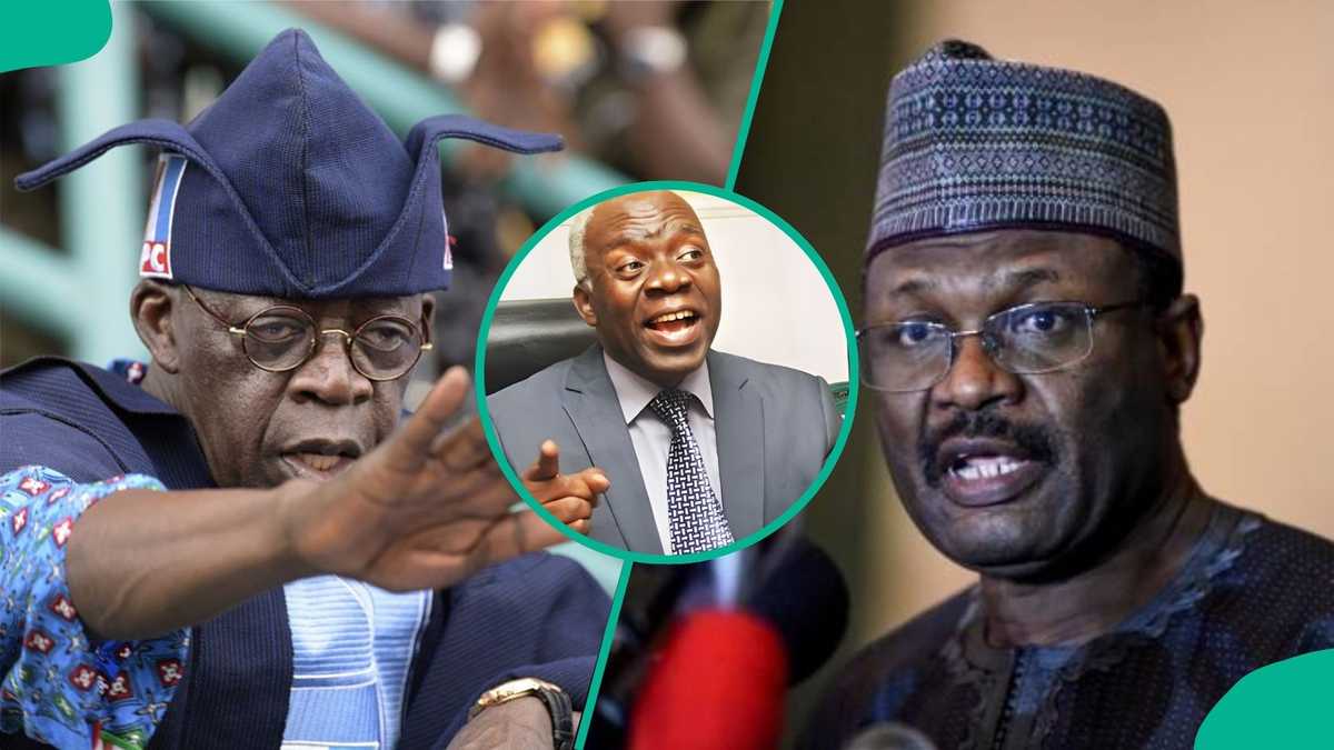 Falana drops bombshell, reveals why Tinubu does not have powers to order INEC boss to go on leave