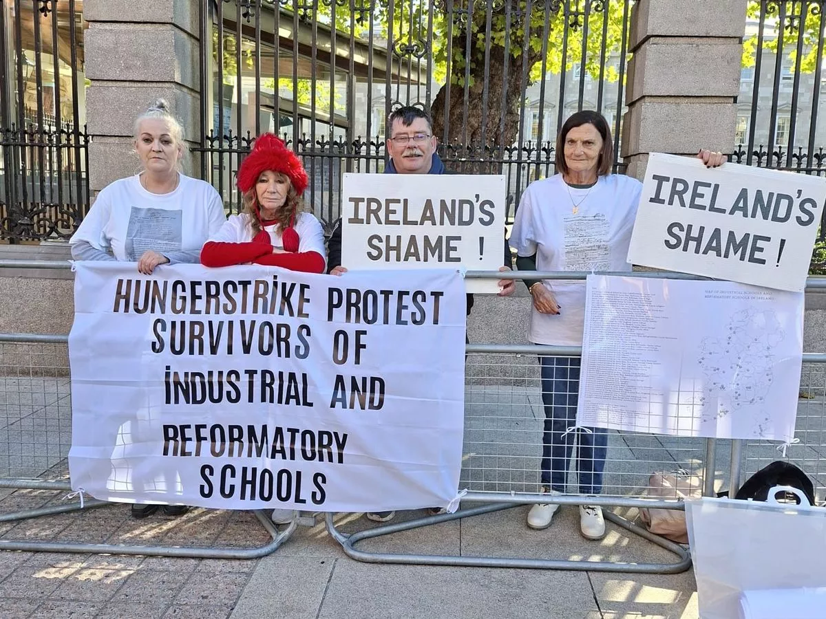 Survivors of industrial abuse on sixth day of hunger strike outside Leinster House: 'We are getting triggered'