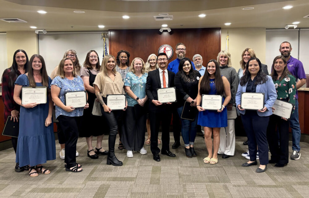 Hart district board honors Teachers of the Year
