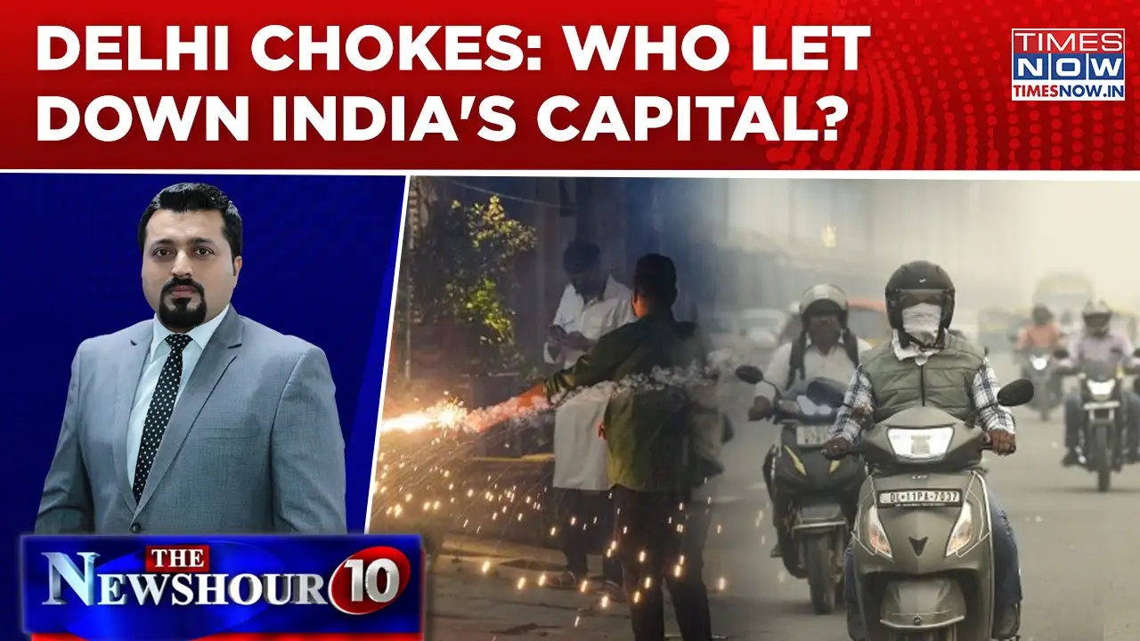 'Toxic' Haze After Diwali: Politics Peaks As Delhi AQI Turns 'Severe' | Who's At Fault? | Newshour