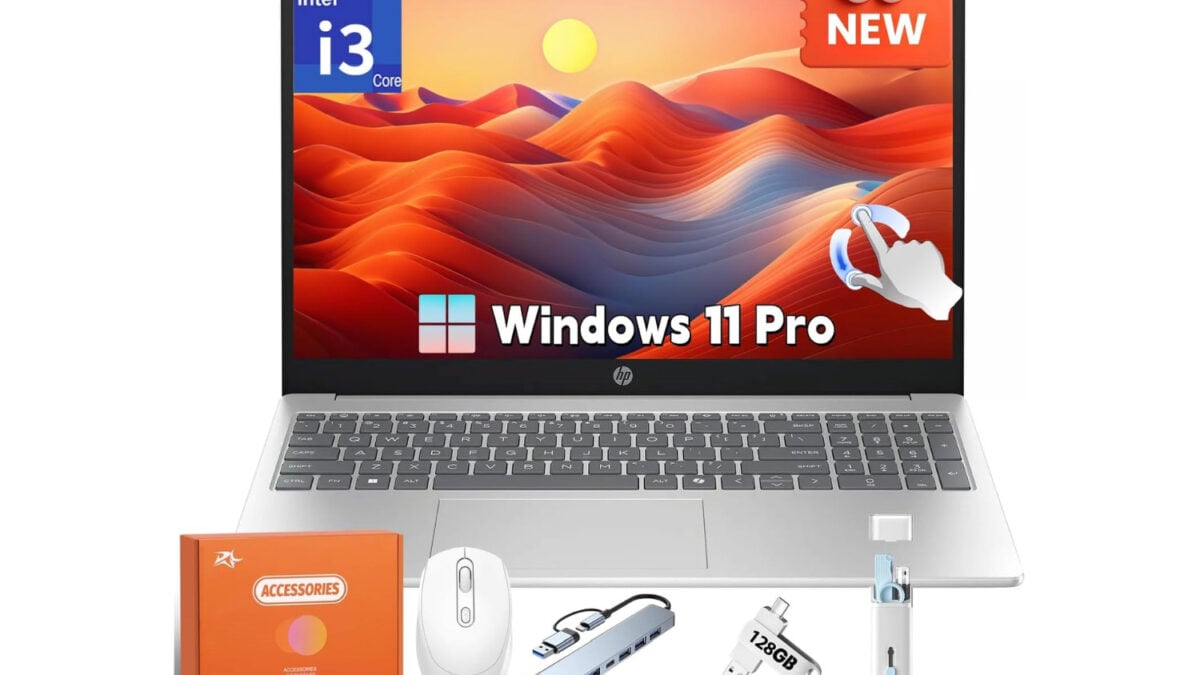 HP Windows 11 Pro Laptop Bundle Hits Record Low With 74% Off as Amazon Clears Out 4.9-Star Best-Selling PC