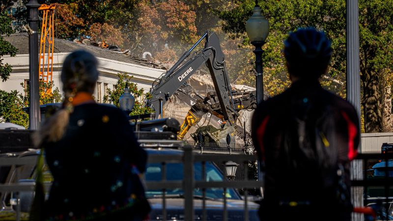A brief history of White House renovations, expansions - and now demolitions