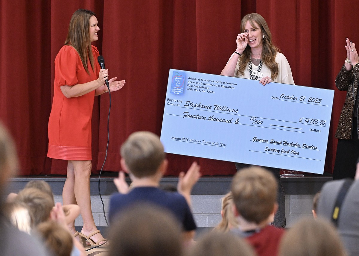 The 2026 Arkansas Teacher of the Year is Benton’s Stephanie Williams