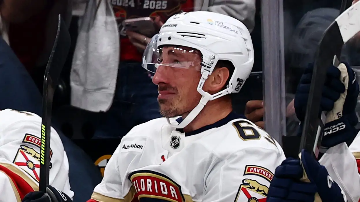 Marchand In Tears As He Receives Standing O In Return To Boston
