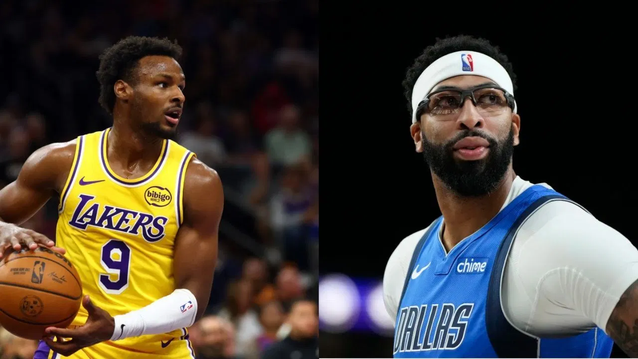 "Did these n****s just trade me?" - NBA writer reveals Anthony Davis’ first words after Bronny James broke Mavericks trade news in Lakers group chat