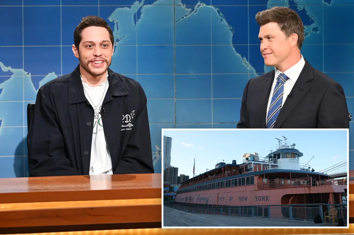 Pete Davidson and Colin Jost’s NYC ferry project drowns in massive fees