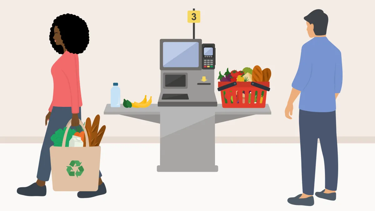 Grocery store self-checkout rules proposed for Mass.