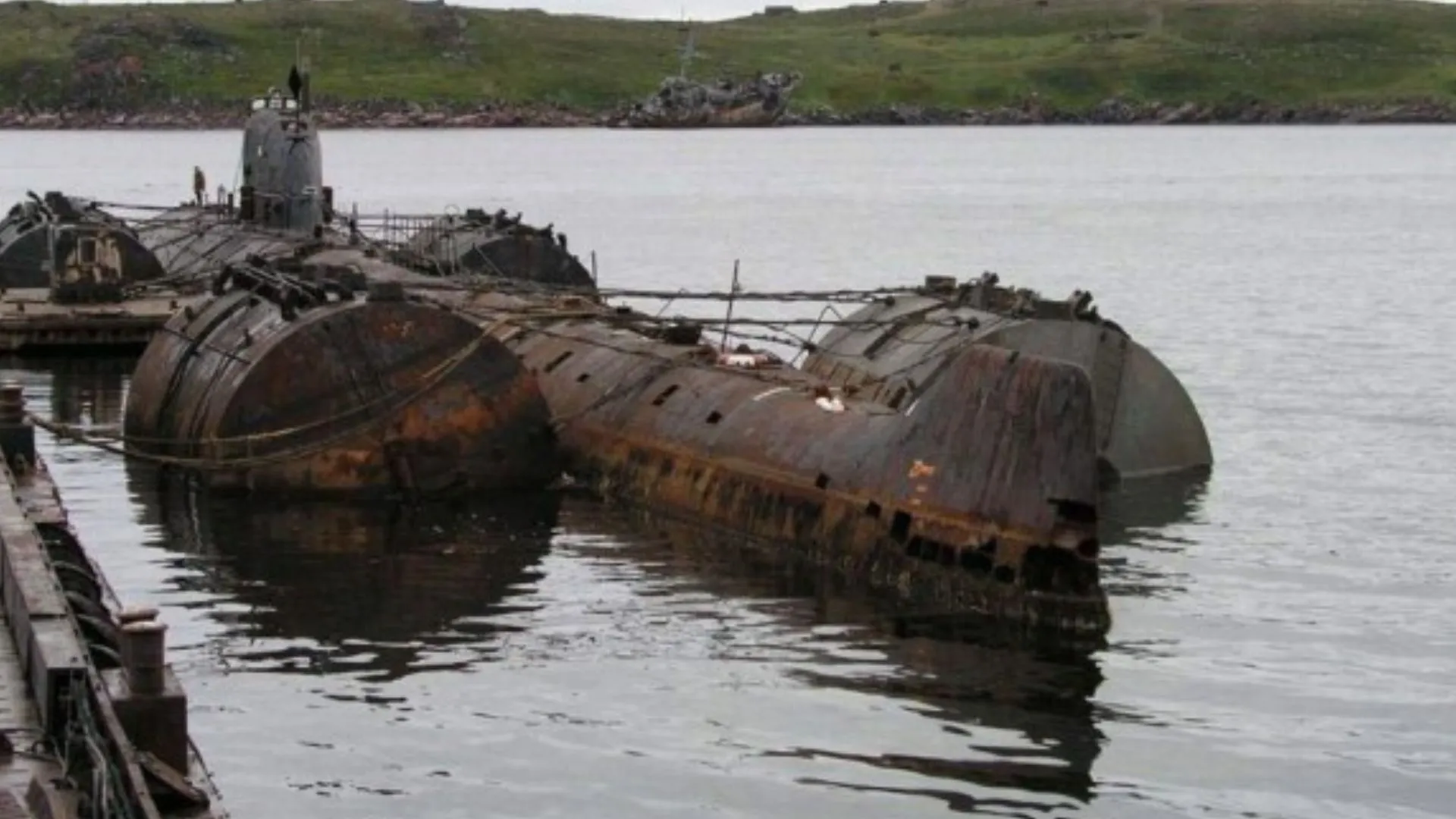 era nuclear submarines from Arctic seabed