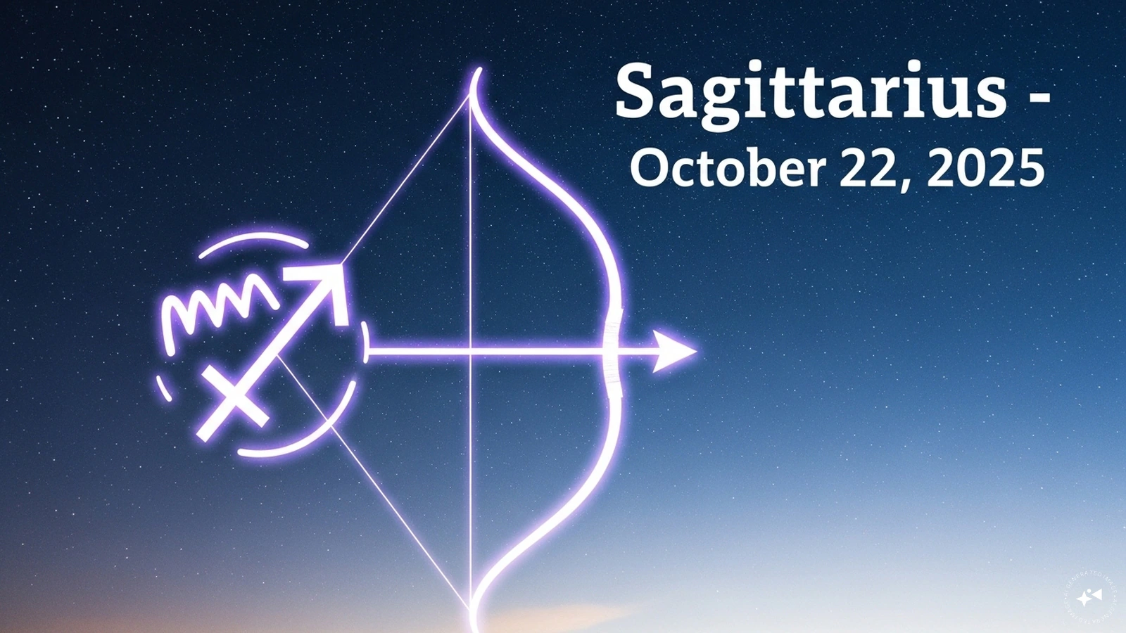 Sagittarius Horoscope Today, October 22, 2025