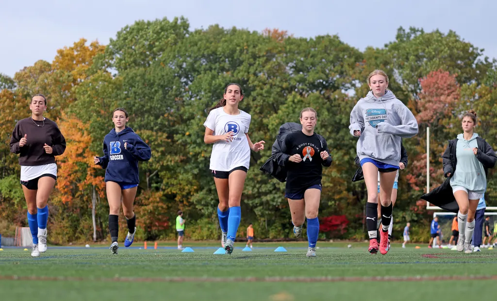 Braintree girls' soccer steadily rising in Bay State League