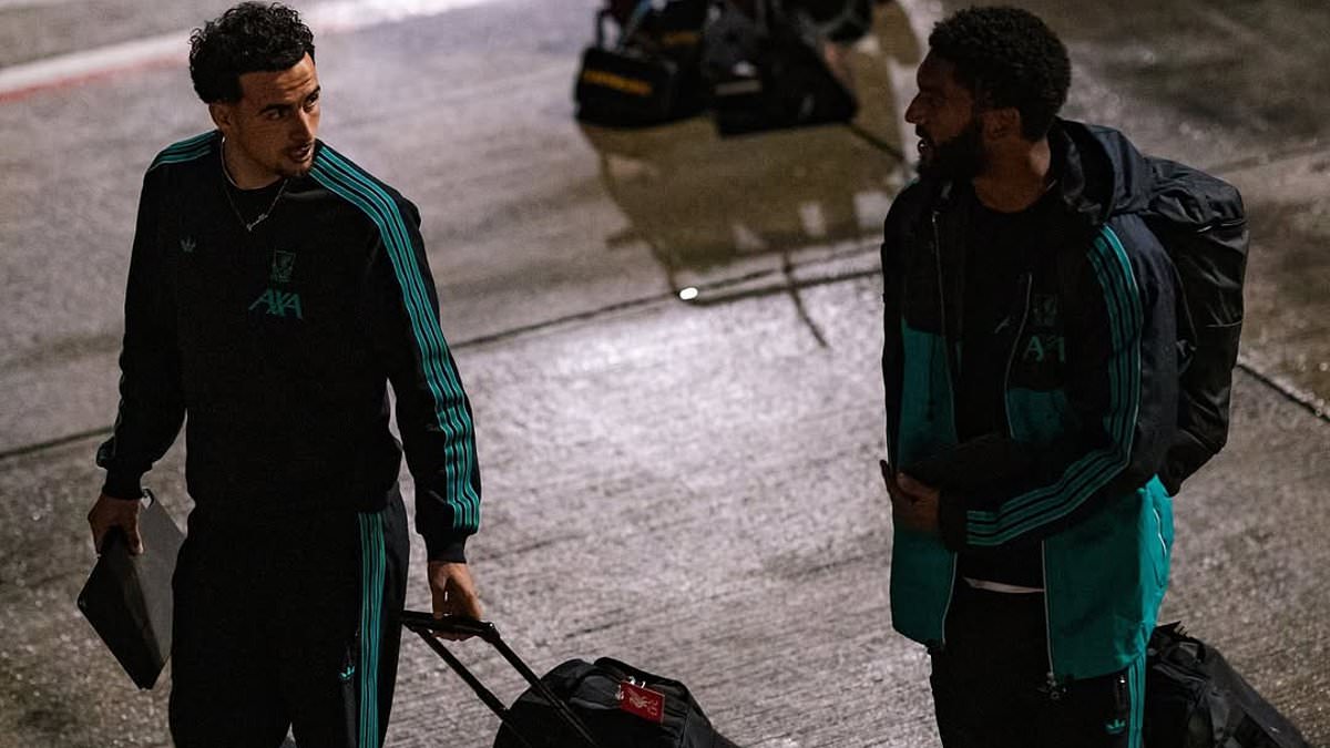 Liverpool's Champions League plans for Eintracht Frankfurt clash are disrupted after plane suffers technical problems - leaving Reds stranded at airport for FOUR HOURS