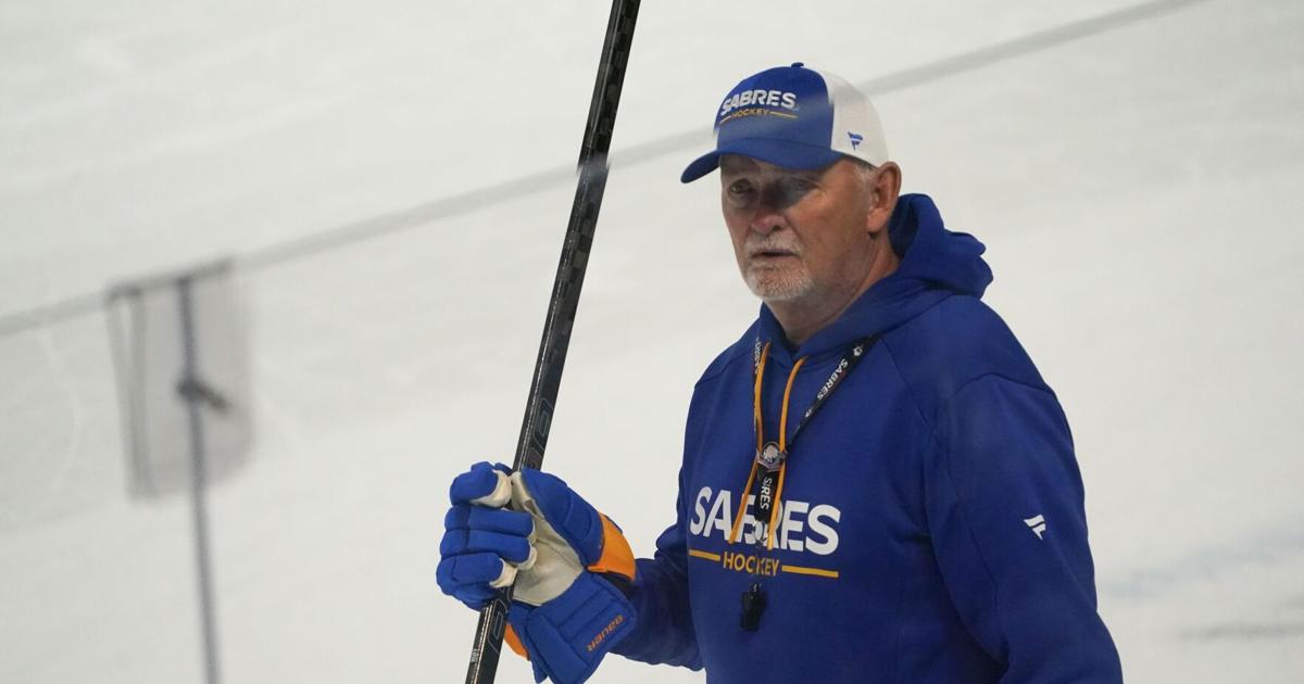 ‘Skate and compete is his theory’: Sabres learn the ropes of a Lindy Ruff-run training camp