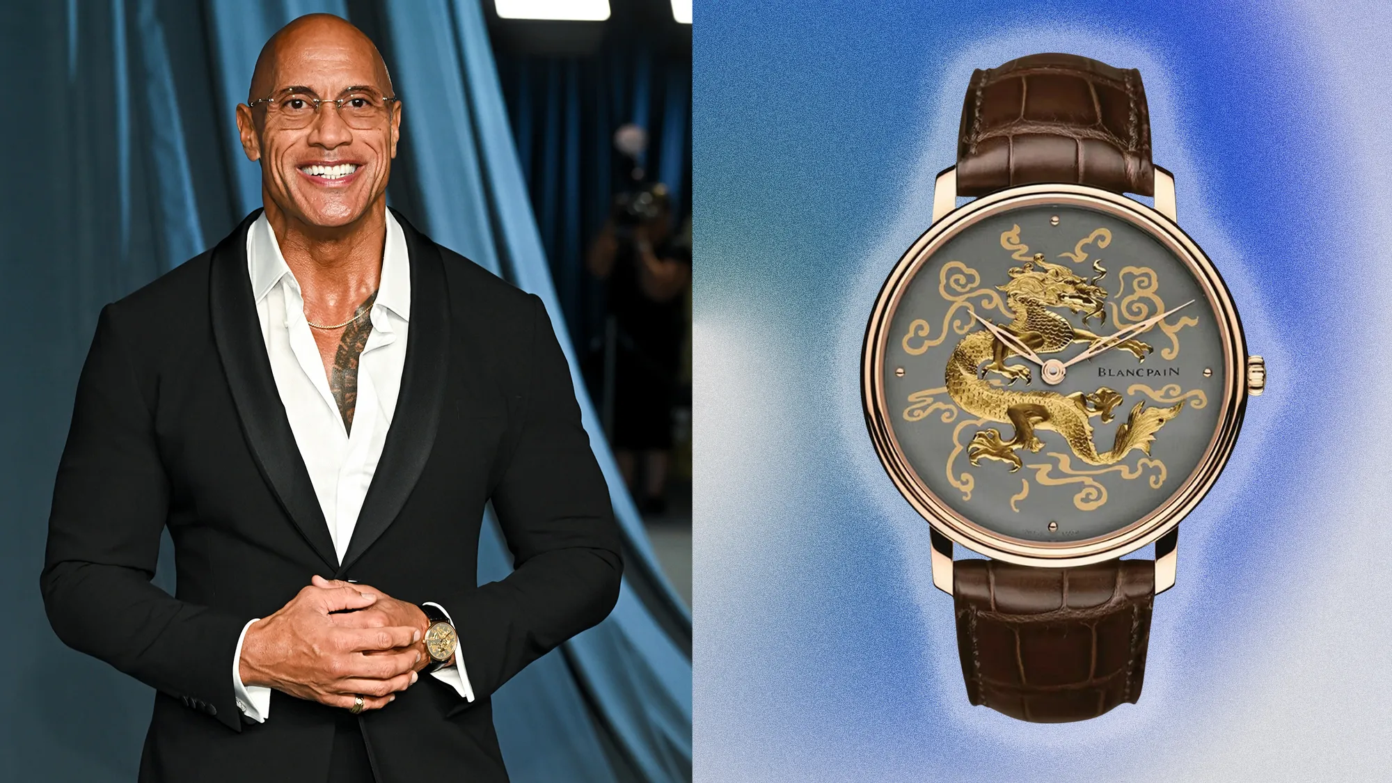 Take a Closer Look at Dwayne Johnson’s One-of-One, $146,000 Blancpain Watch