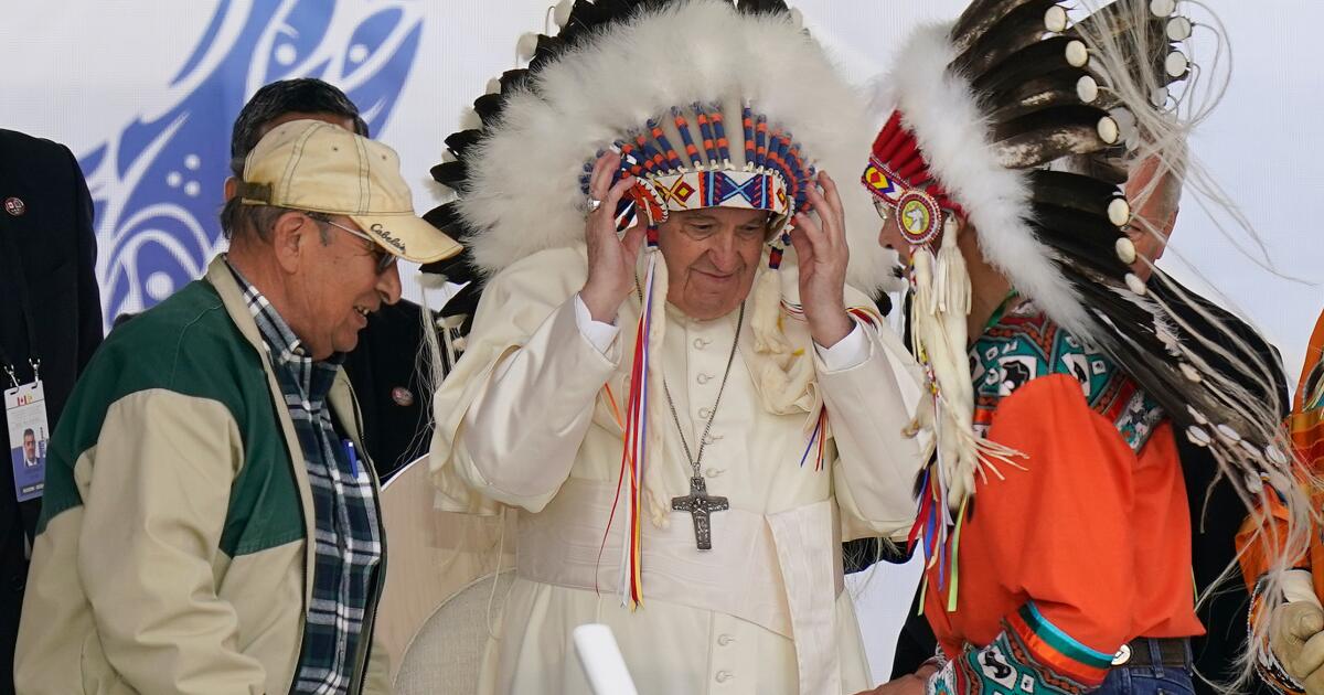 Vatican will return dozens of artifacts to Indigenous groups in Canada as reconciliation gesture