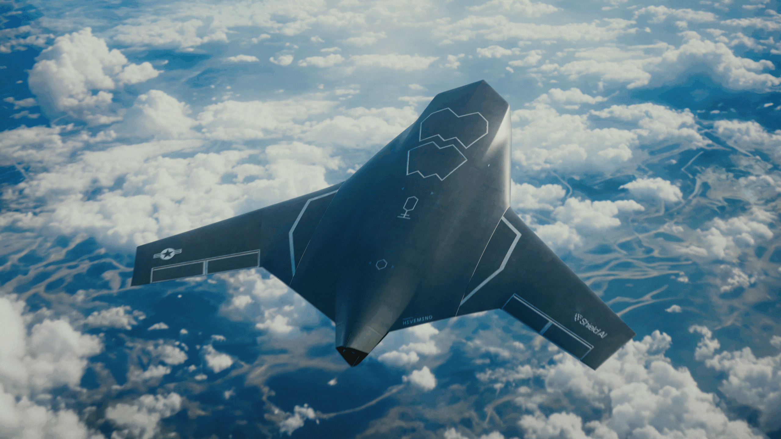 BAT, a VTOL stealth loyal wingman drone