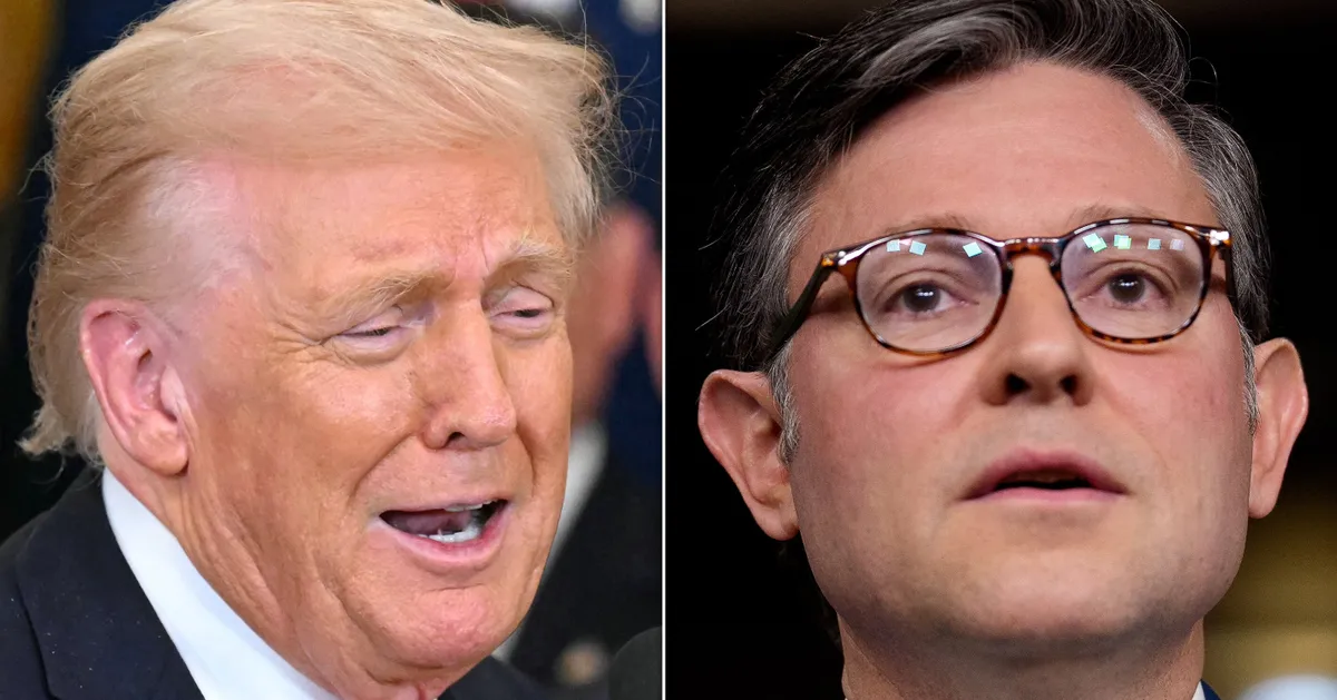 Mike Johnson Ripped For This Latest Baffling Excuse For Trump