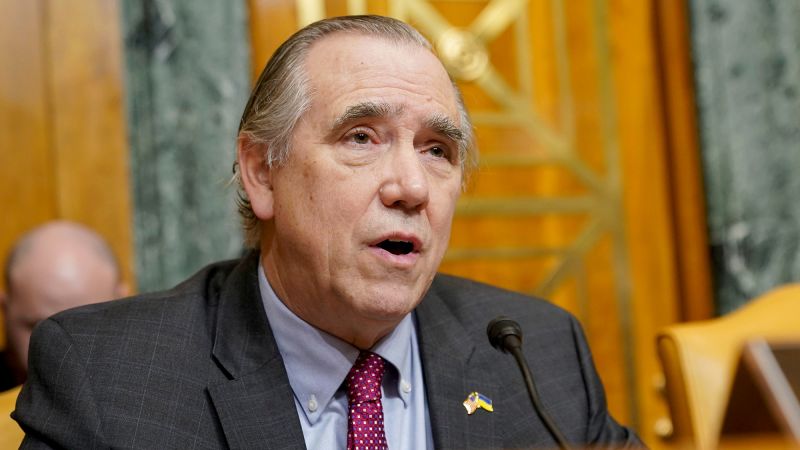 Democratic senator protests Trump’s ‘grave threats’ in marathon overnight floor speech