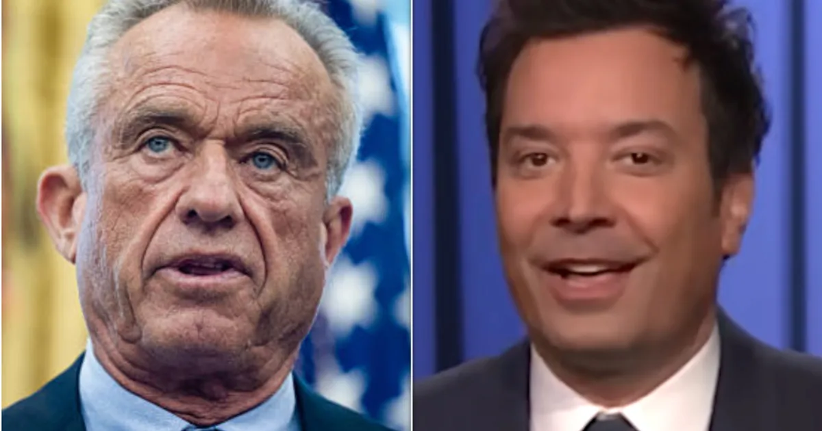 RFK Jr.'s Reported New Dietary Recs Get Chewed Up And Spit Out By Jimmy Fallon