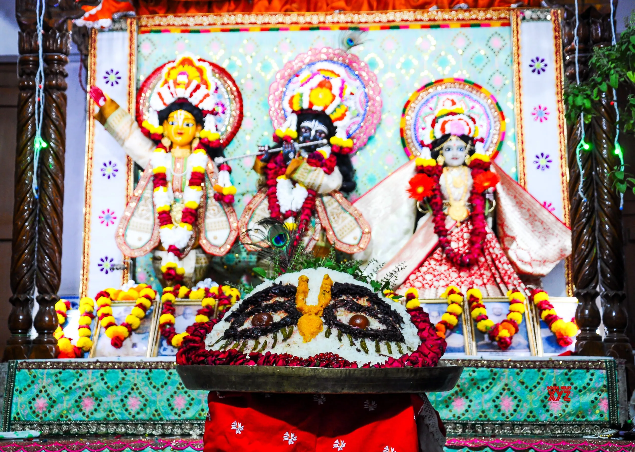 Nadia: Annakut Mahotsav celebrations #Gallery