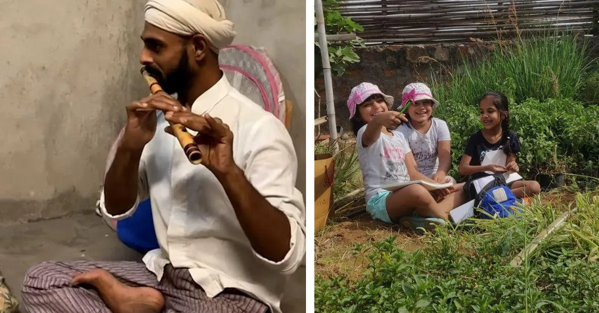 After Dropping Out of 7 Schools, He Started a Forest School Where Kids Learn Through Nature & Art