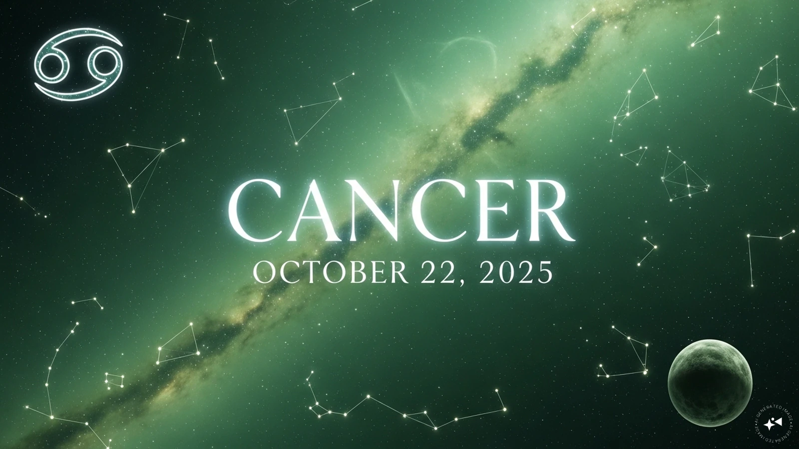 Cancer Horoscope Today, October 22, 2025