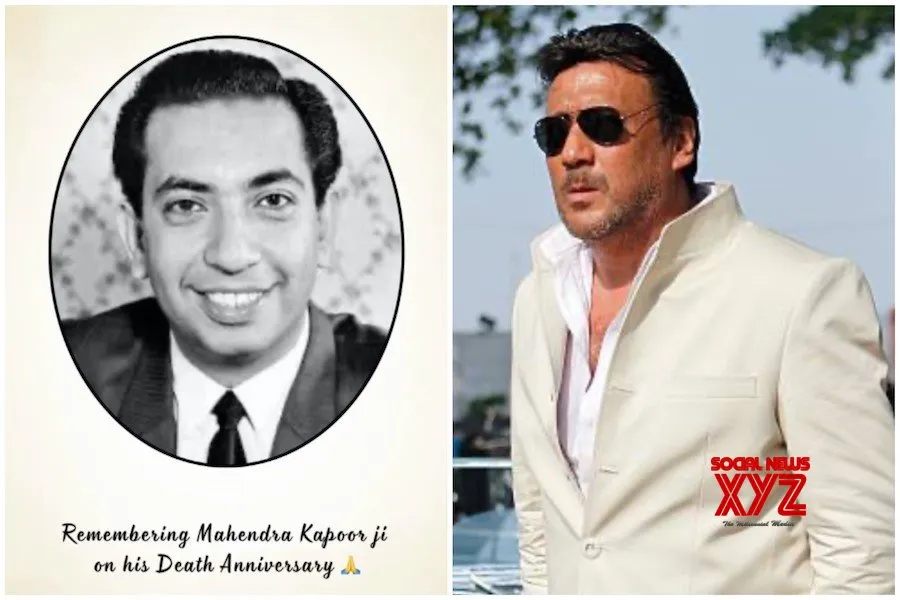 Jackie Shroff Remembers Mahendra Kapoor on His Death Anniversary