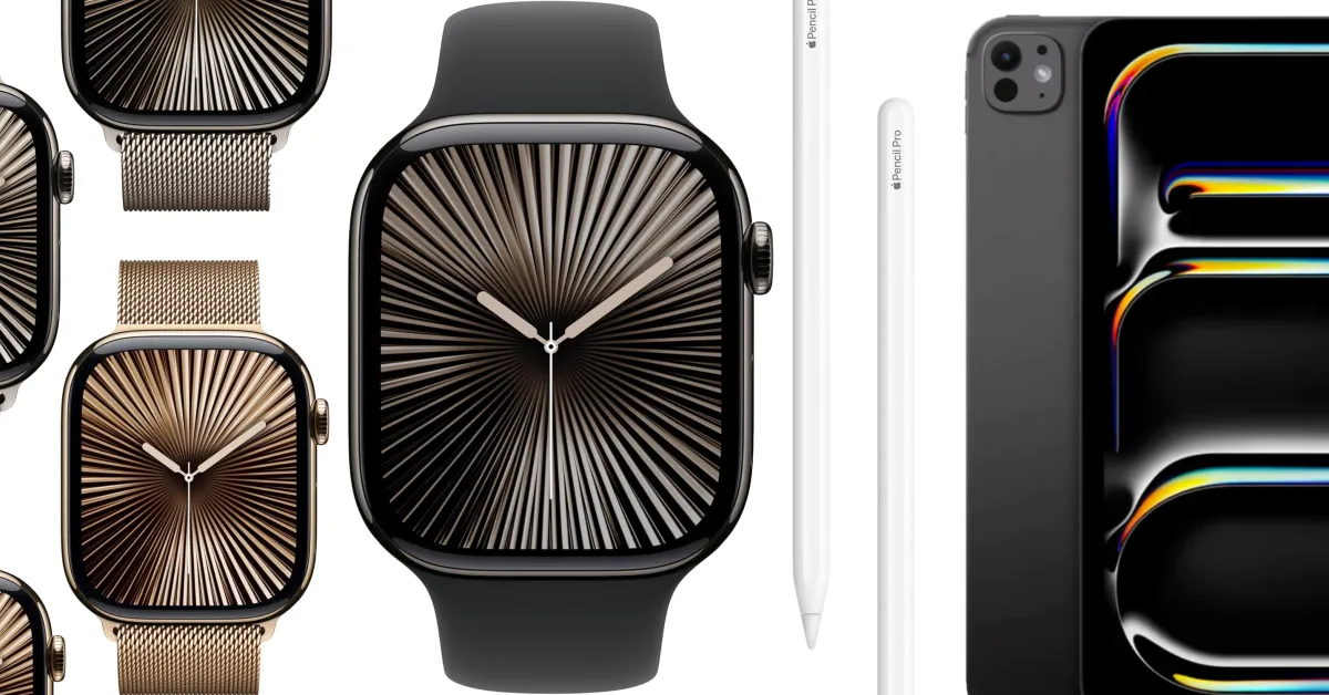 M4 iPad Pro, Apple Watch, Apple Pencil Pro, iPad Air, more 9to5Mac